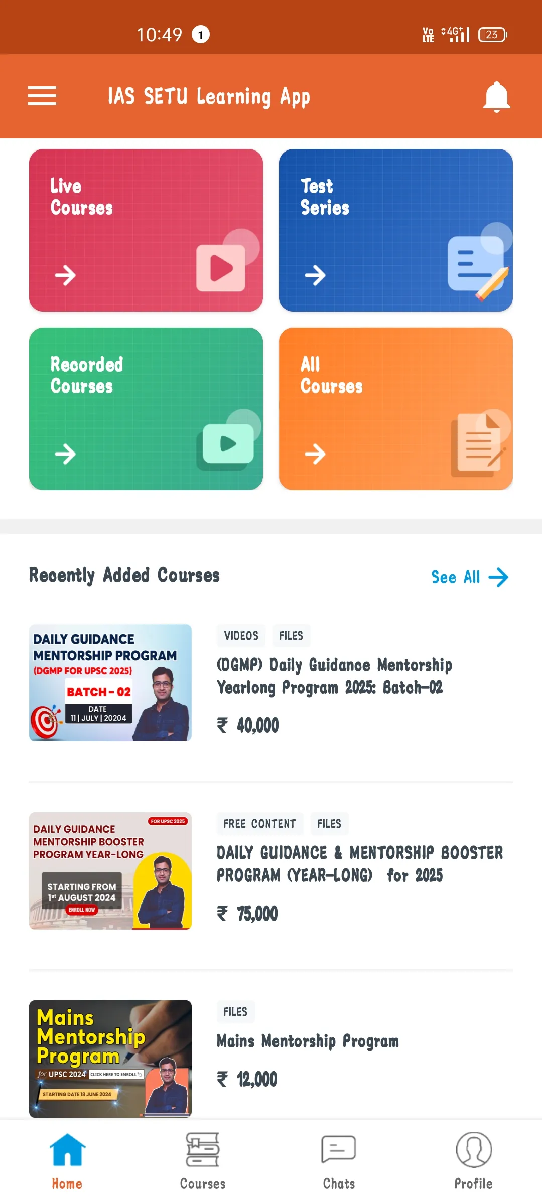 IAS SETU Learning App | Indus Appstore | Screenshot