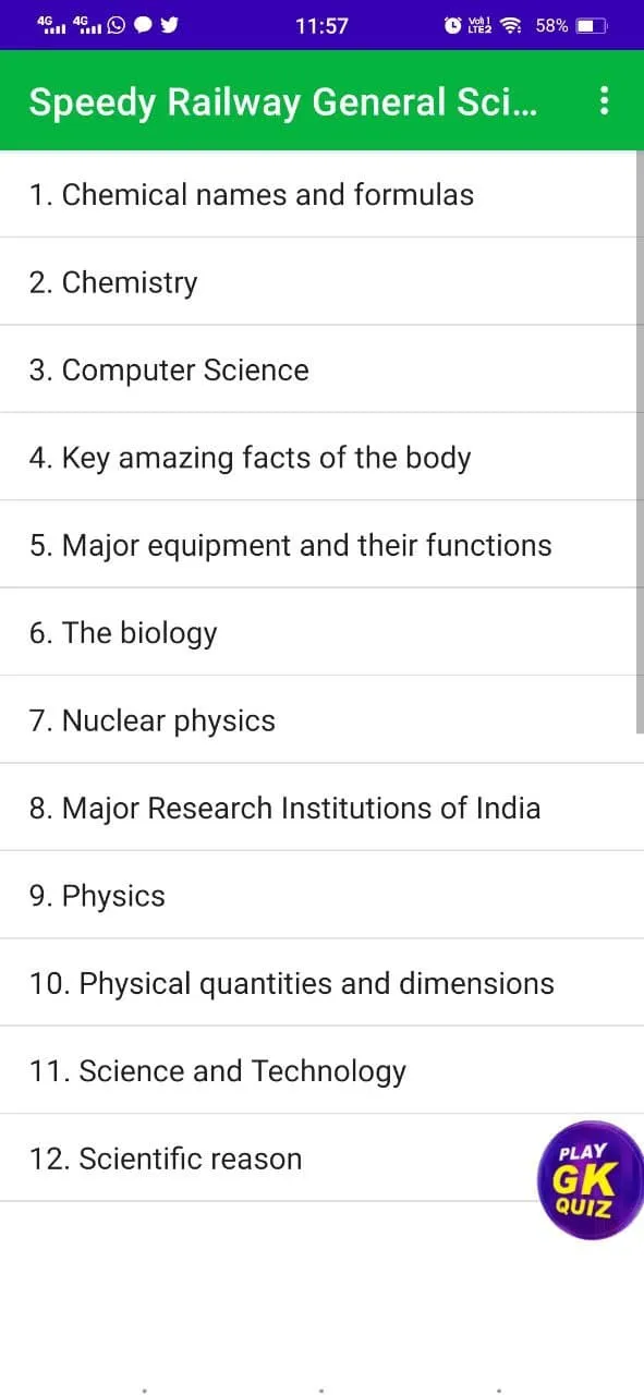 Speedy Science 2023 Hindi | Indus Appstore | Screenshot