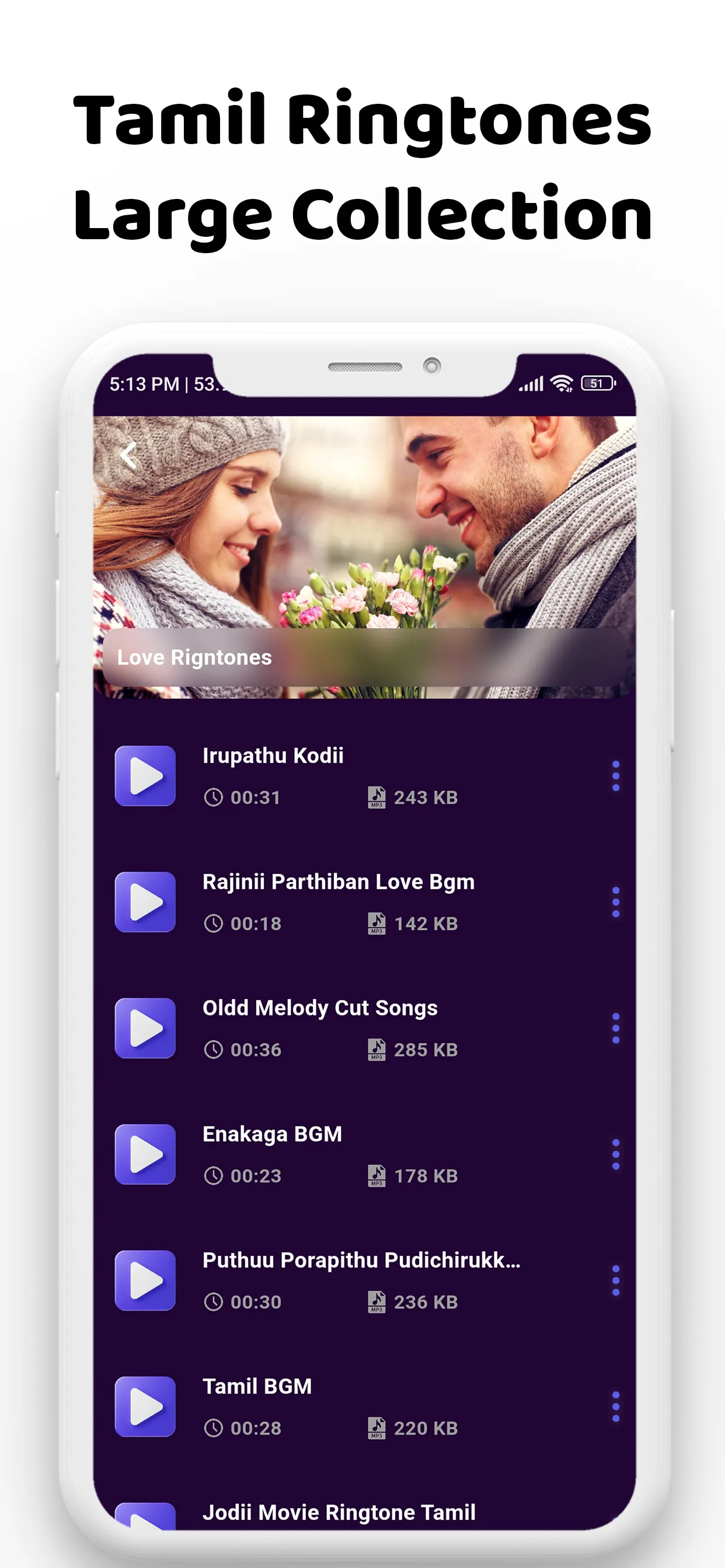 Tamil Ringtones தமிழ் ரிங்டோன் | Indus Appstore | Screenshot