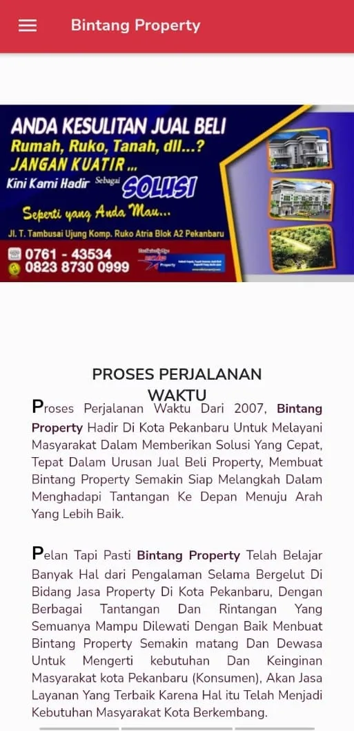 Bintang Property | Indus Appstore | Screenshot