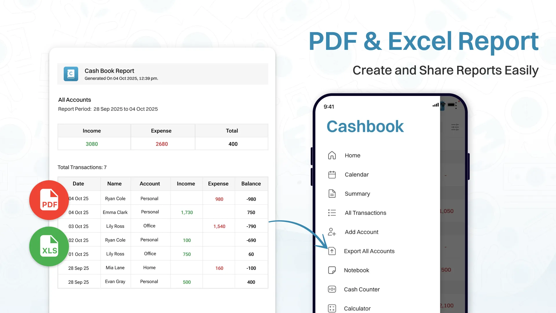 Cash Book : Expense Tracker | Indus Appstore | Screenshot
