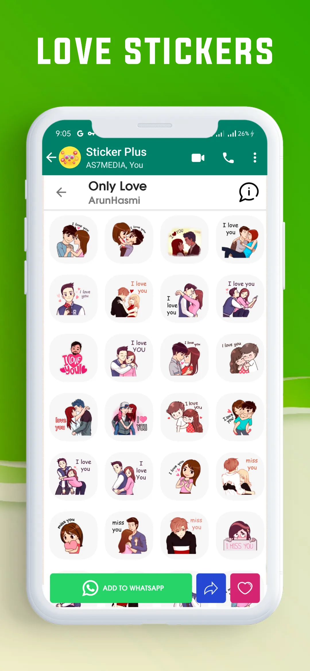 Sticker Plus Animated Stickers | Indus Appstore | Screenshot