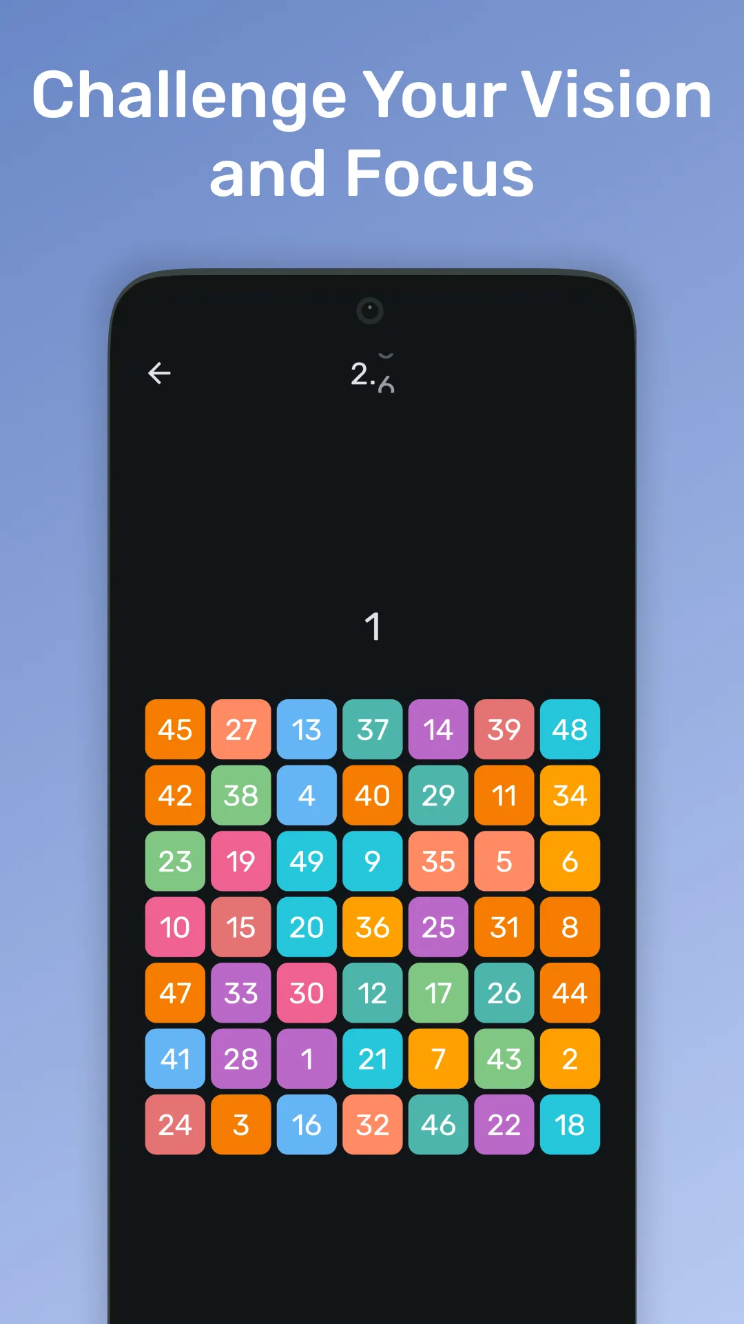 Schulte table | Indus Appstore | Screenshot