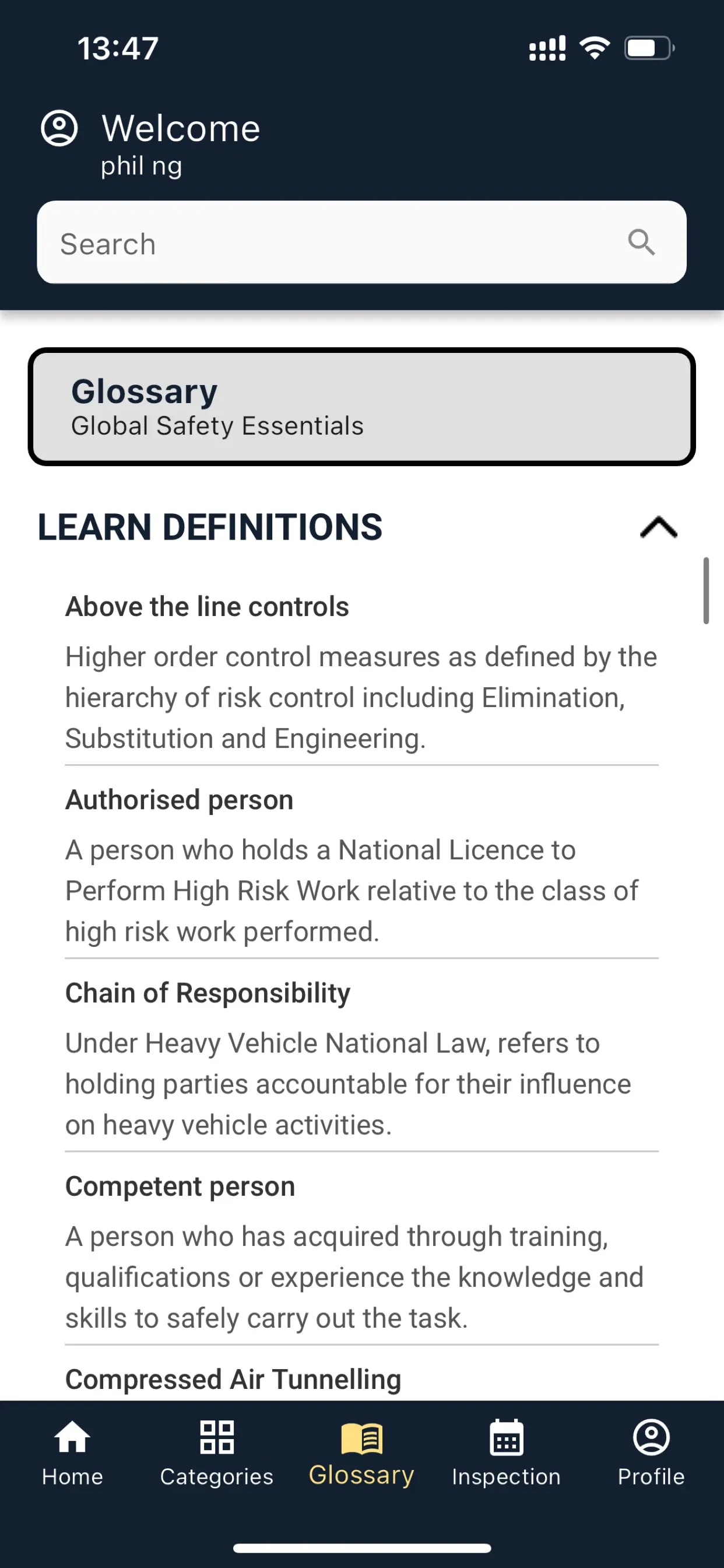 Global Safety Essentials | Indus Appstore | Screenshot