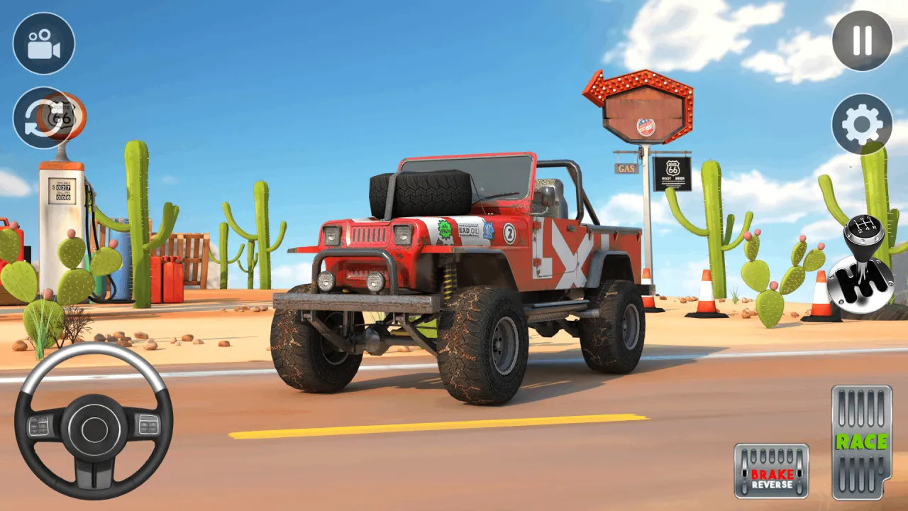 Mountain 4x4 Jeep & Drive Game | Indus Appstore | Screenshot
