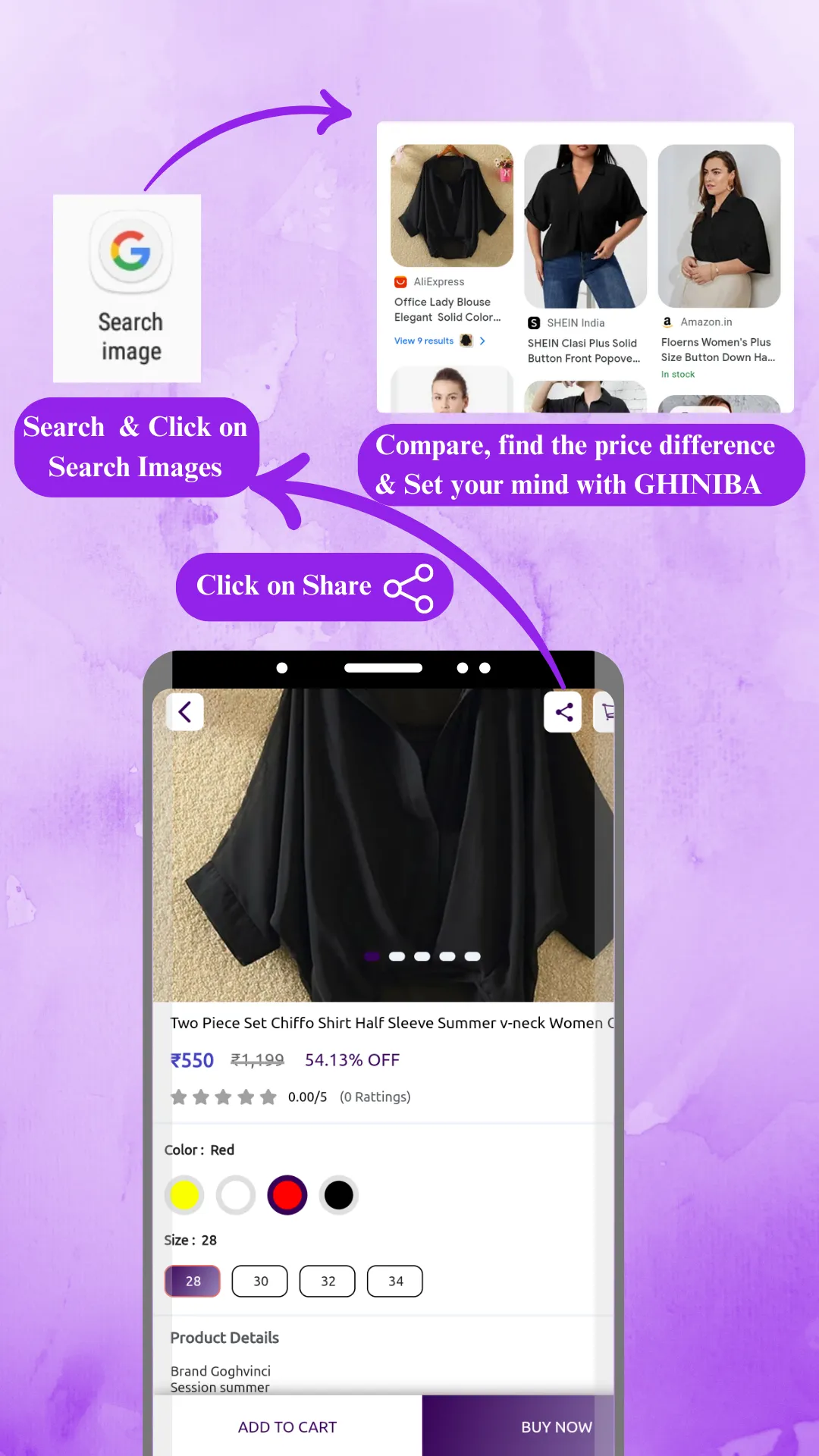 Ghiniba Online Shopping App | Indus Appstore | Screenshot