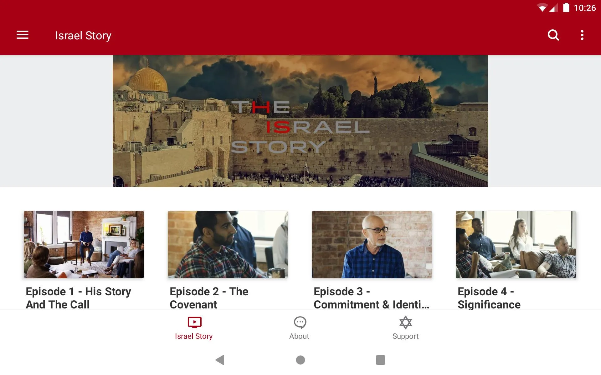 The Israel Story | Indus Appstore | Screenshot