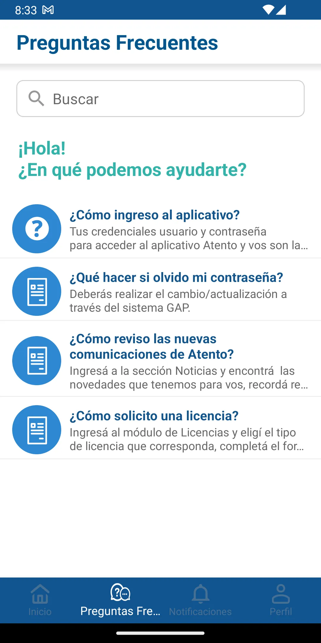 Atento y vos | Indus Appstore | Screenshot