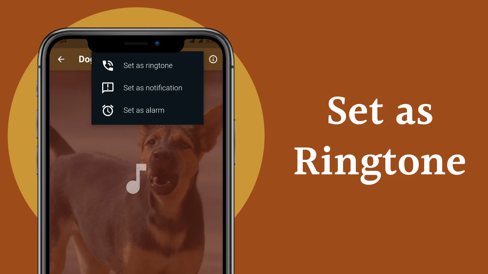 Dog Sounds - Barking Ringtones | Indus Appstore | Screenshot