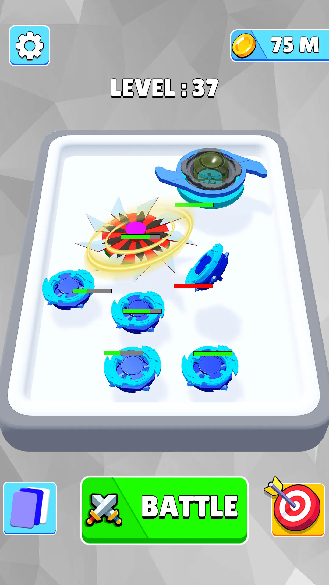 Spinner Merge: Battle Game | Indus Appstore | Screenshot