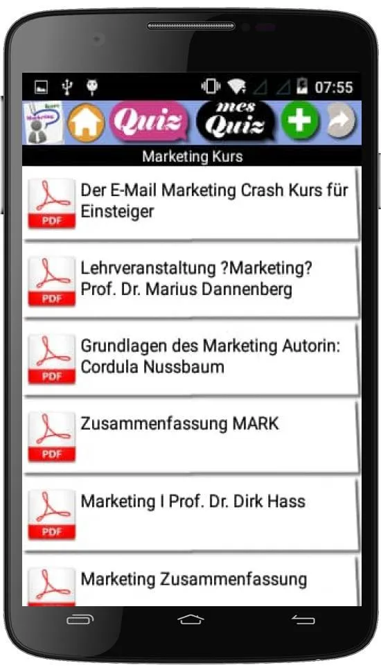 Marketing Kurs | Indus Appstore | Screenshot