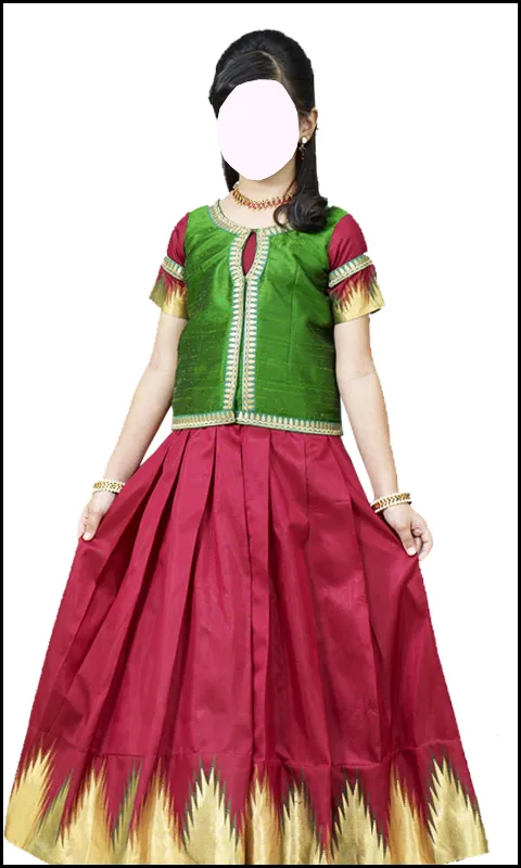 Kids Lehenga Choli Dress | Indus Appstore | Screenshot