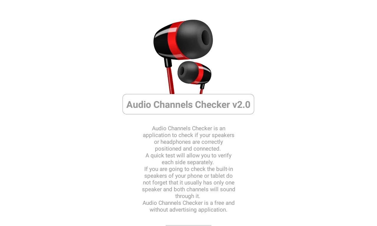 Audio Channels Checker | Indus Appstore | Screenshot