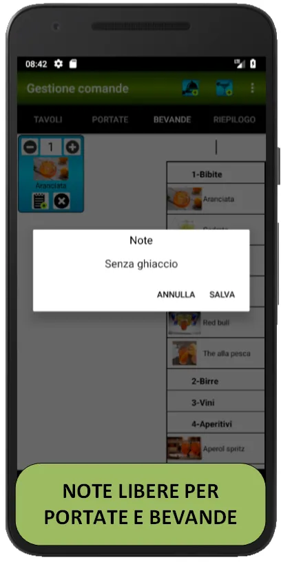 Gestione Comande Ristorante | Indus Appstore | Screenshot