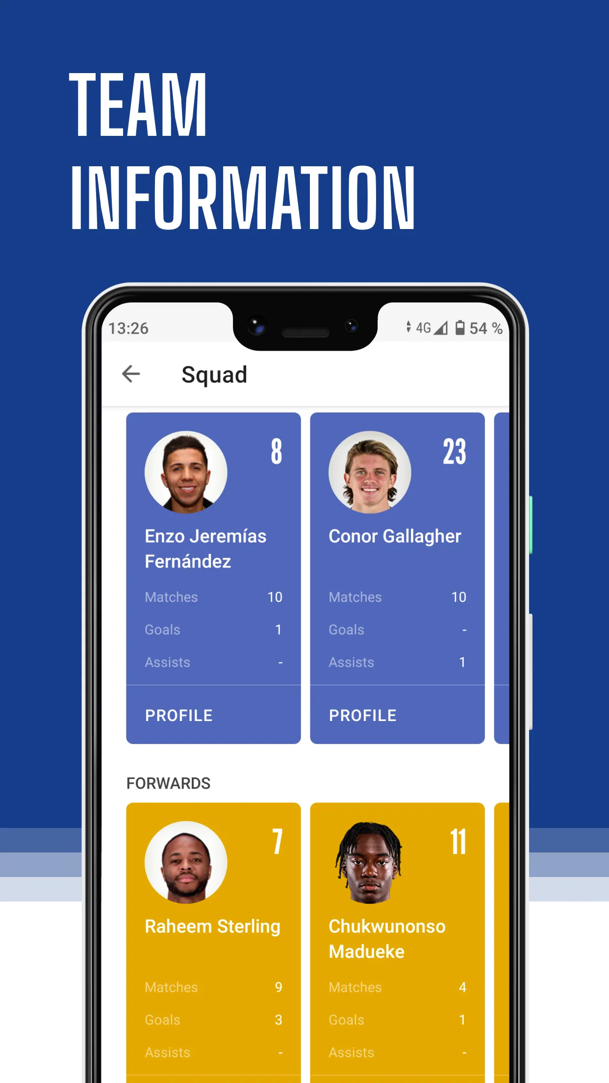 Blues Live – Soccer fan app | Indus Appstore | Screenshot