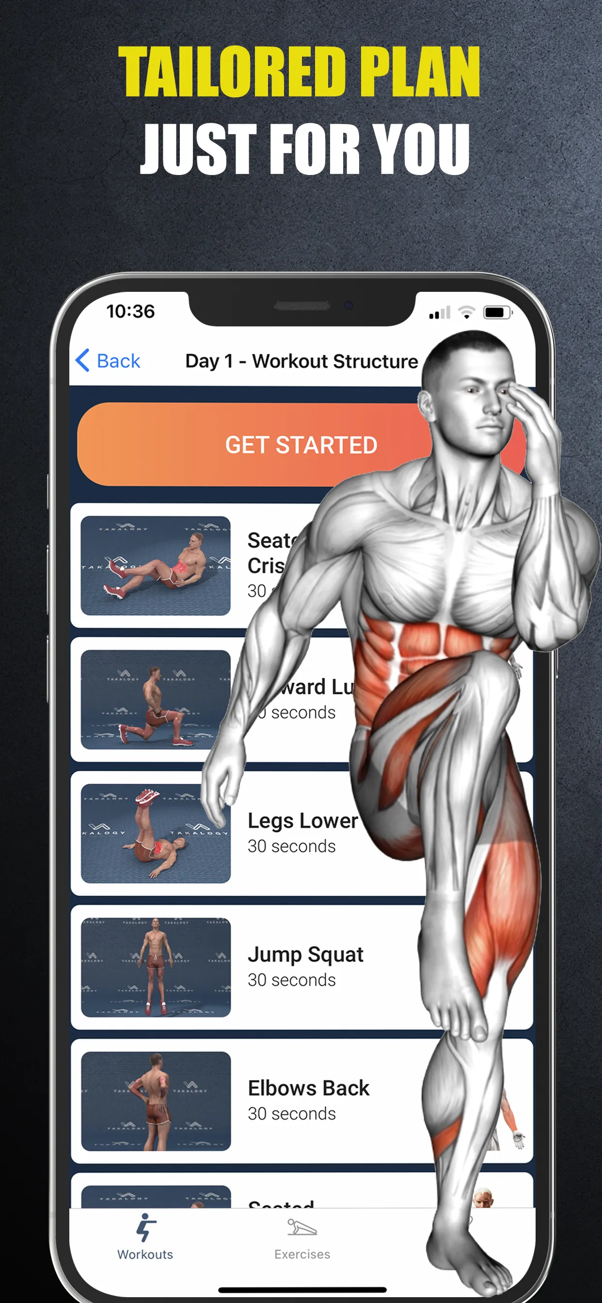 Six Pack in 30 Days | Indus Appstore | Screenshot