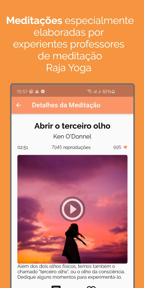 MeditaBK | Indus Appstore | Screenshot