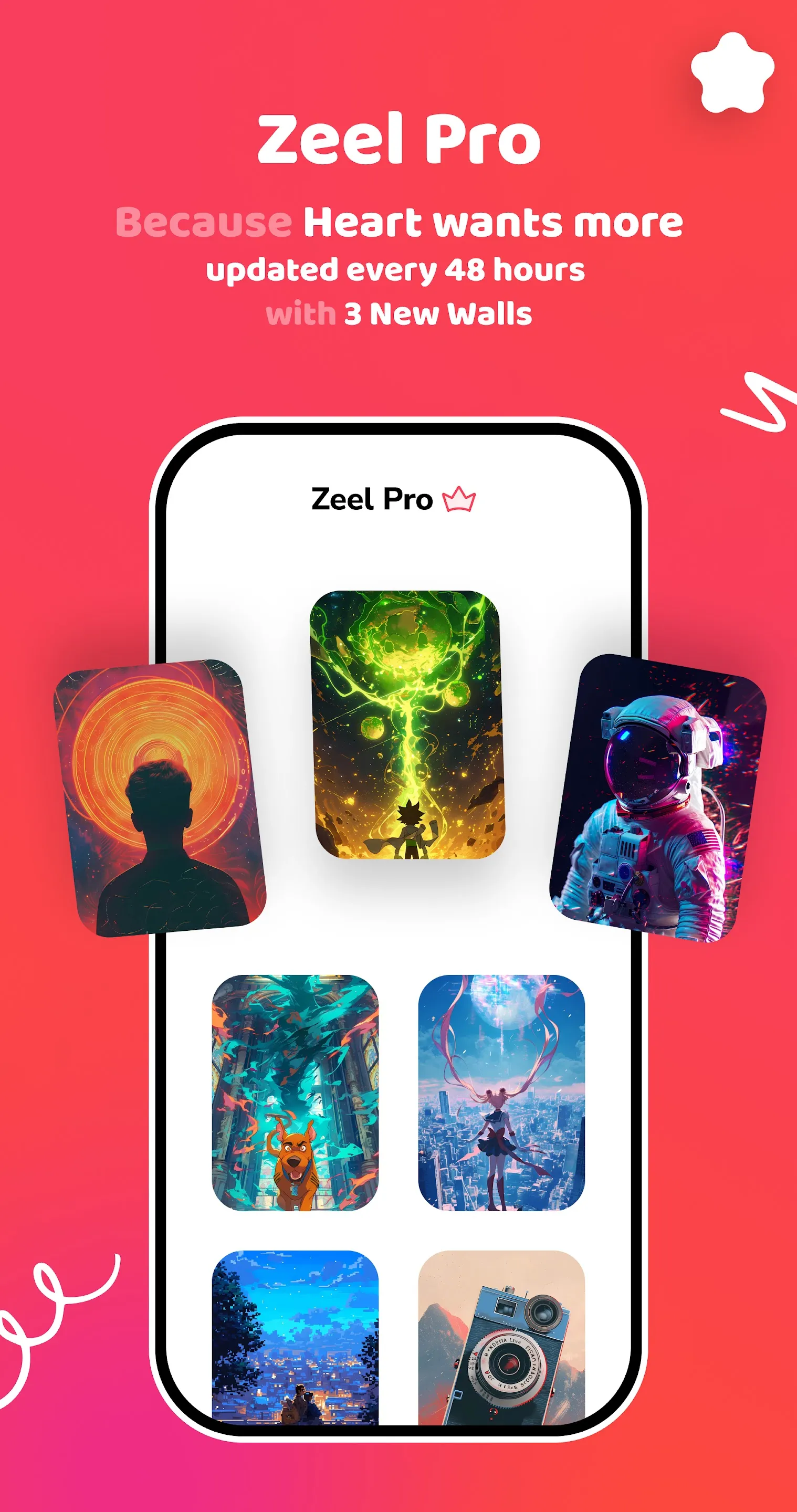 Zeel Walls - AI Wallpapers App | Indus Appstore | Screenshot