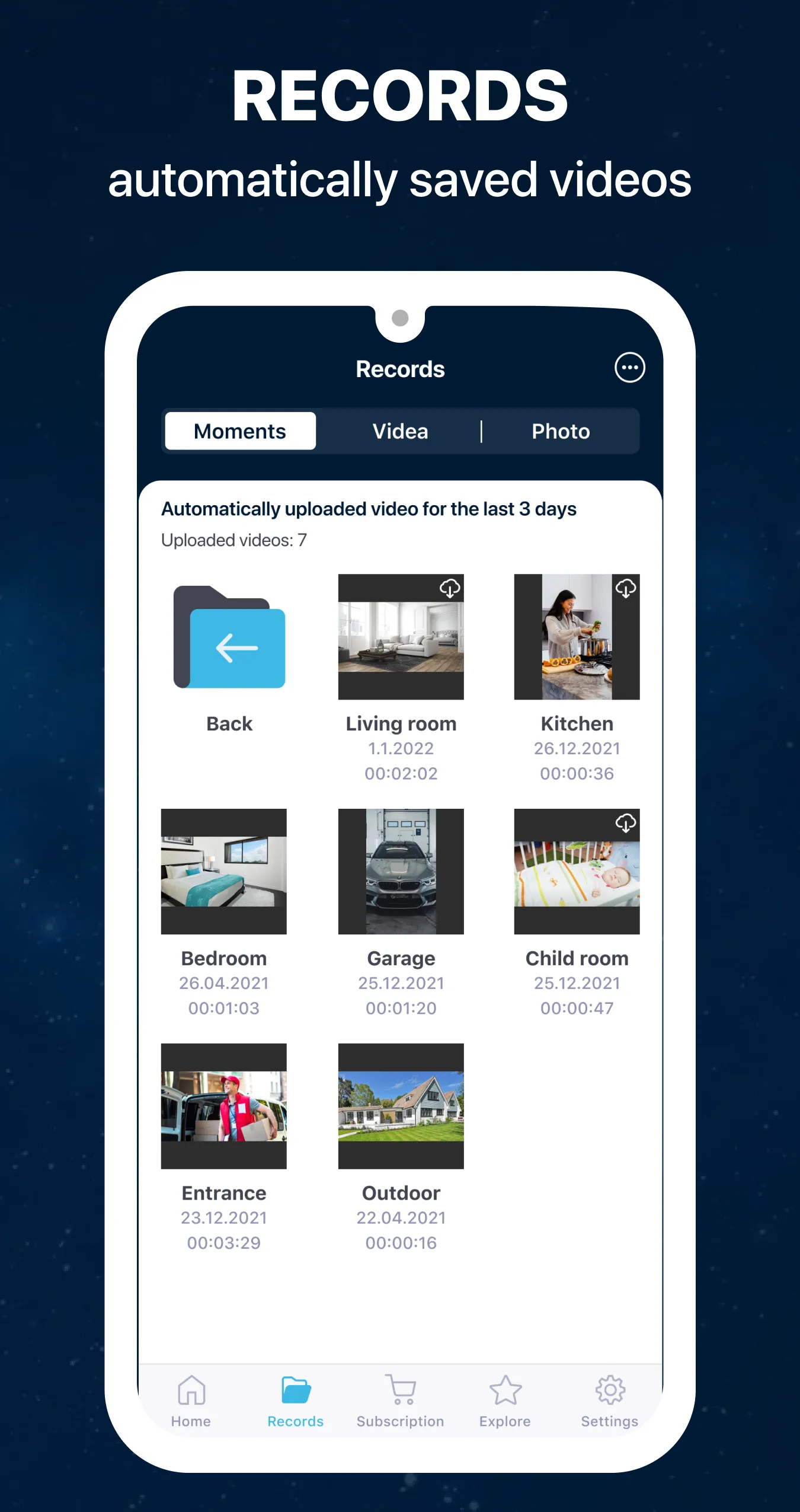 ZoomOn Home Security Camera | Indus Appstore | Screenshot
