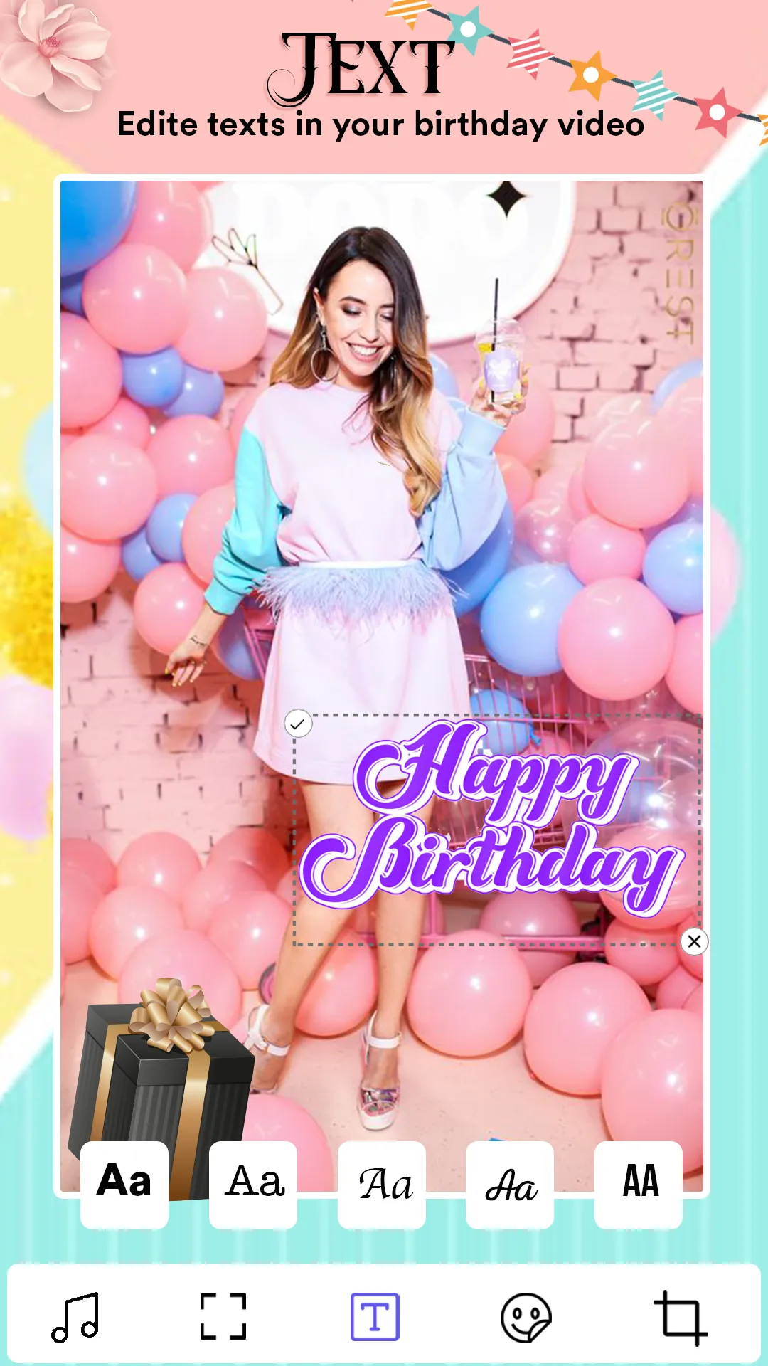 Birthday Video Maker | Indus Appstore | Screenshot