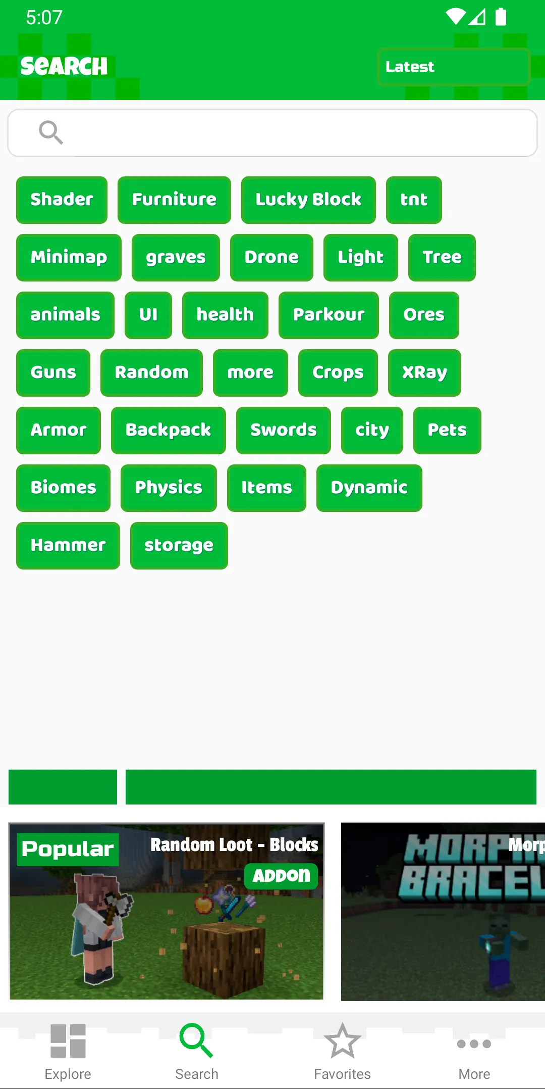Addons for Minecraft PE | Indus Appstore | Screenshot