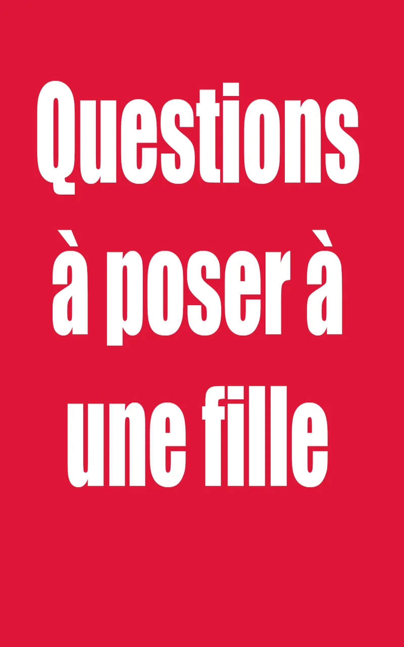 Question a poser a une fille | Indus Appstore | Screenshot