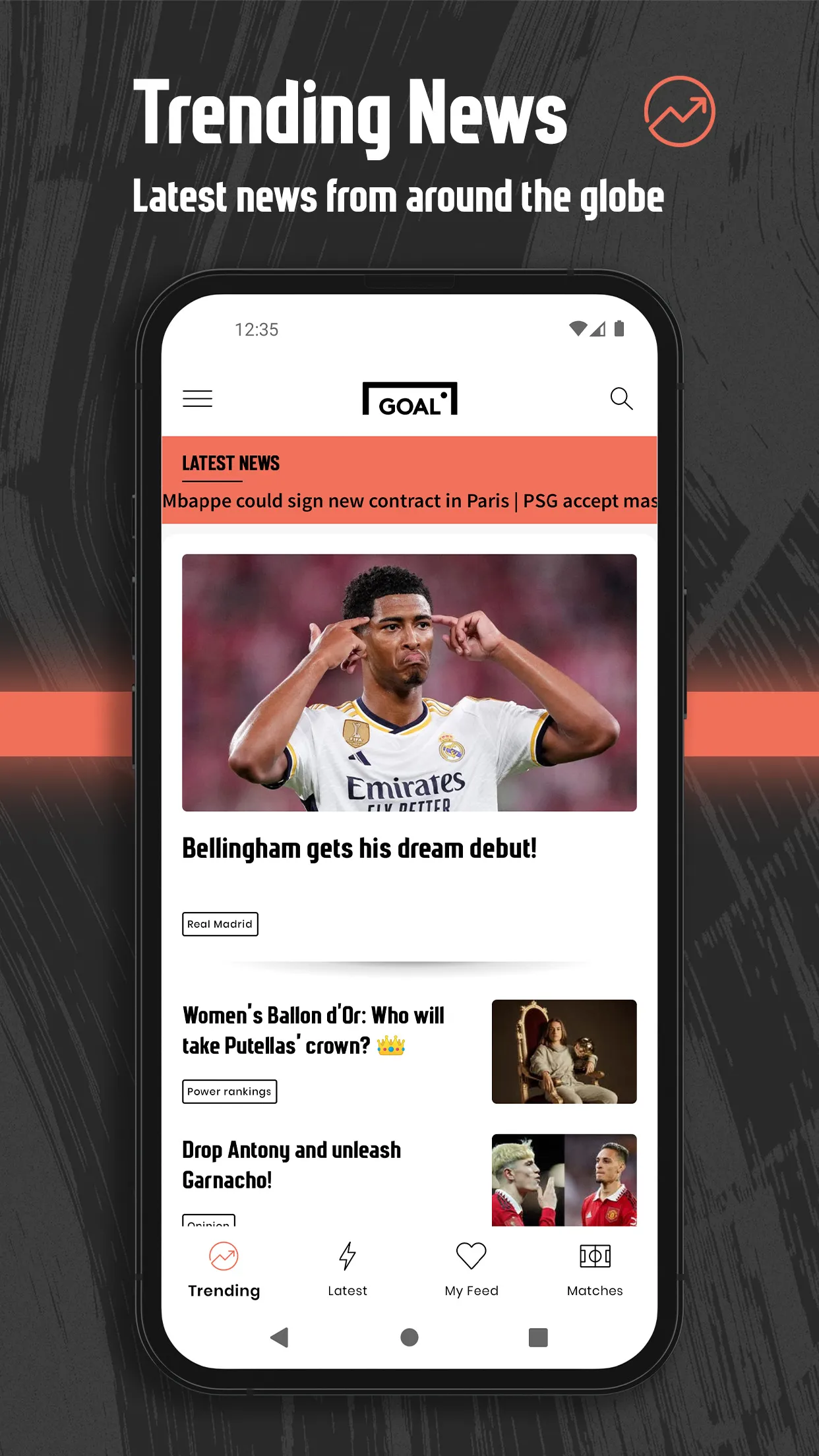 GOAL - Football News & Scores | Indus Appstore | Screenshot