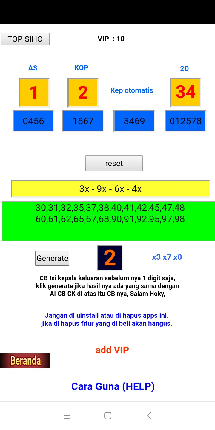 Togel Super | Indus Appstore | Screenshot