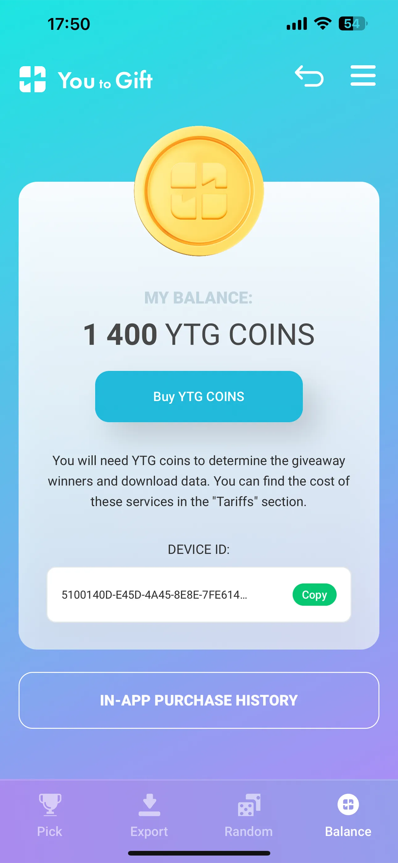 You to Gift - Giveaway Picker | Indus Appstore | Screenshot