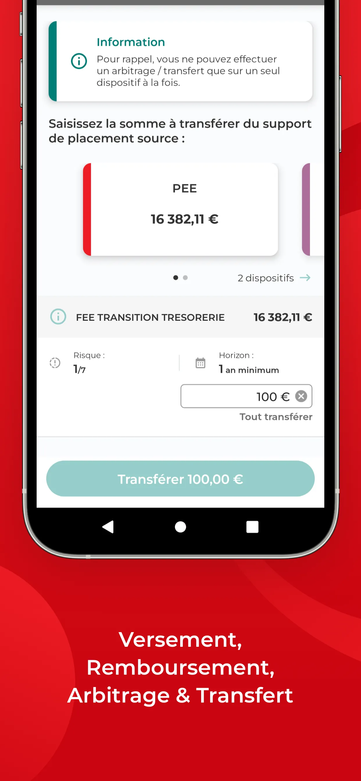 Fed Finance Epargne salariale | Indus Appstore | Screenshot