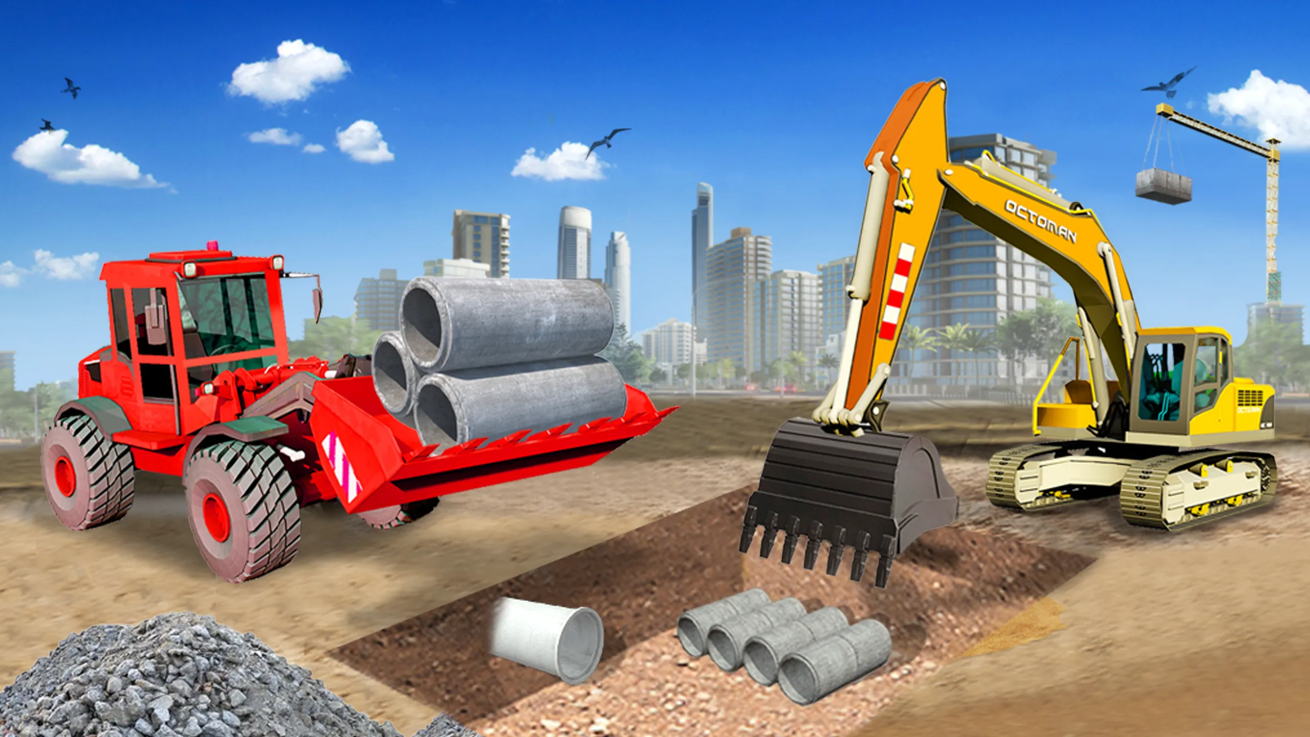 Heavy Construction Simulator | Indus Appstore | Screenshot