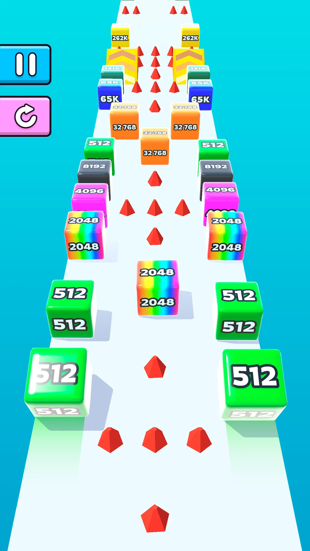 Jelly Run 2048 | Indus Appstore | Screenshot