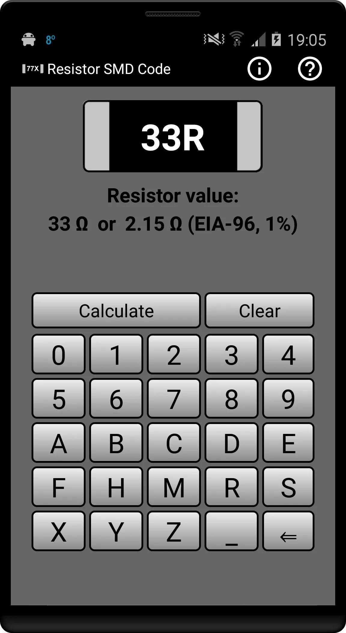 Resistor SMD code calculator | Indus Appstore | Screenshot