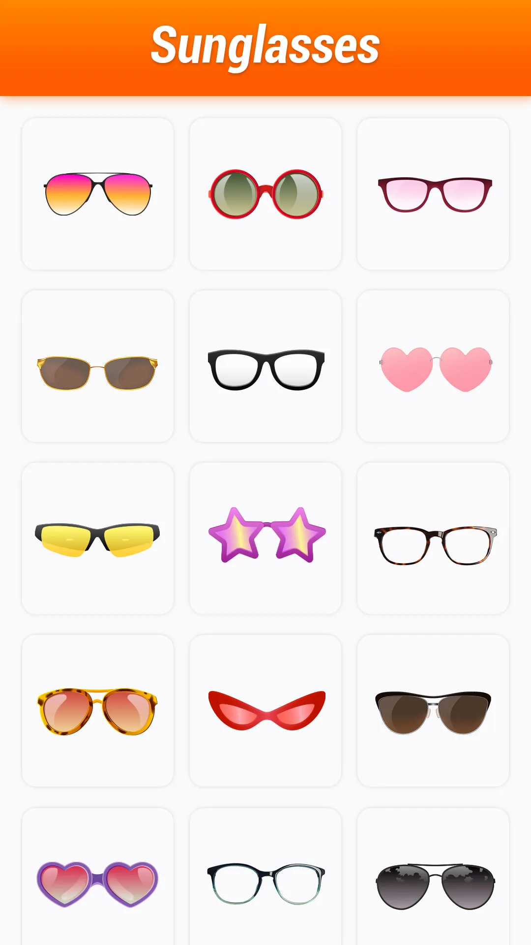 Sunglasses Photo Editor | Indus Appstore | Screenshot