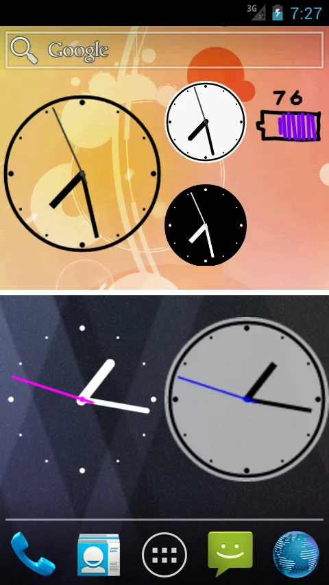 Simple Analog Clock [Widget] | Indus Appstore | Screenshot