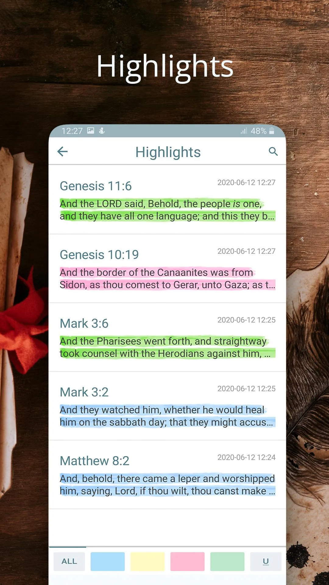 Holy Bible, New Testament | Indus Appstore | Screenshot