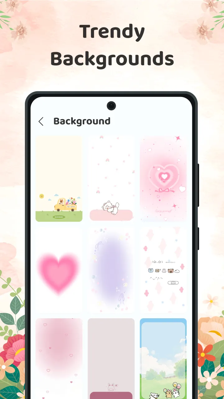 Flower Language Bloom Keyboard | Indus Appstore | Screenshot