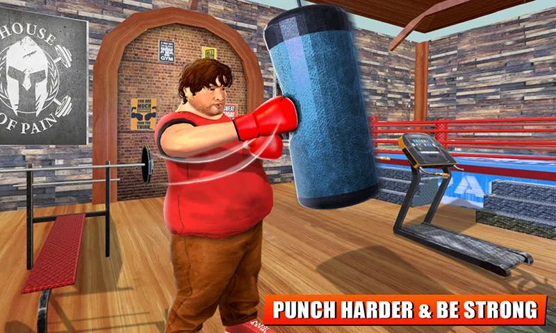 Fat Boy Gym Fitness Games | Indus Appstore | Screenshot