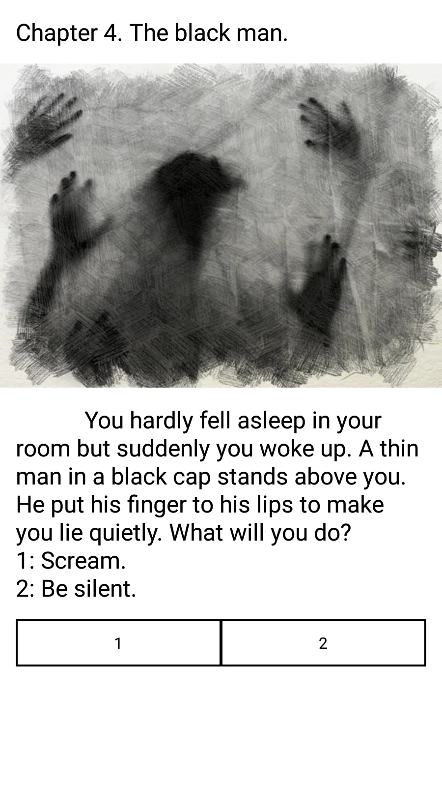 My scary story 2 - Text Quest | Indus Appstore | Screenshot