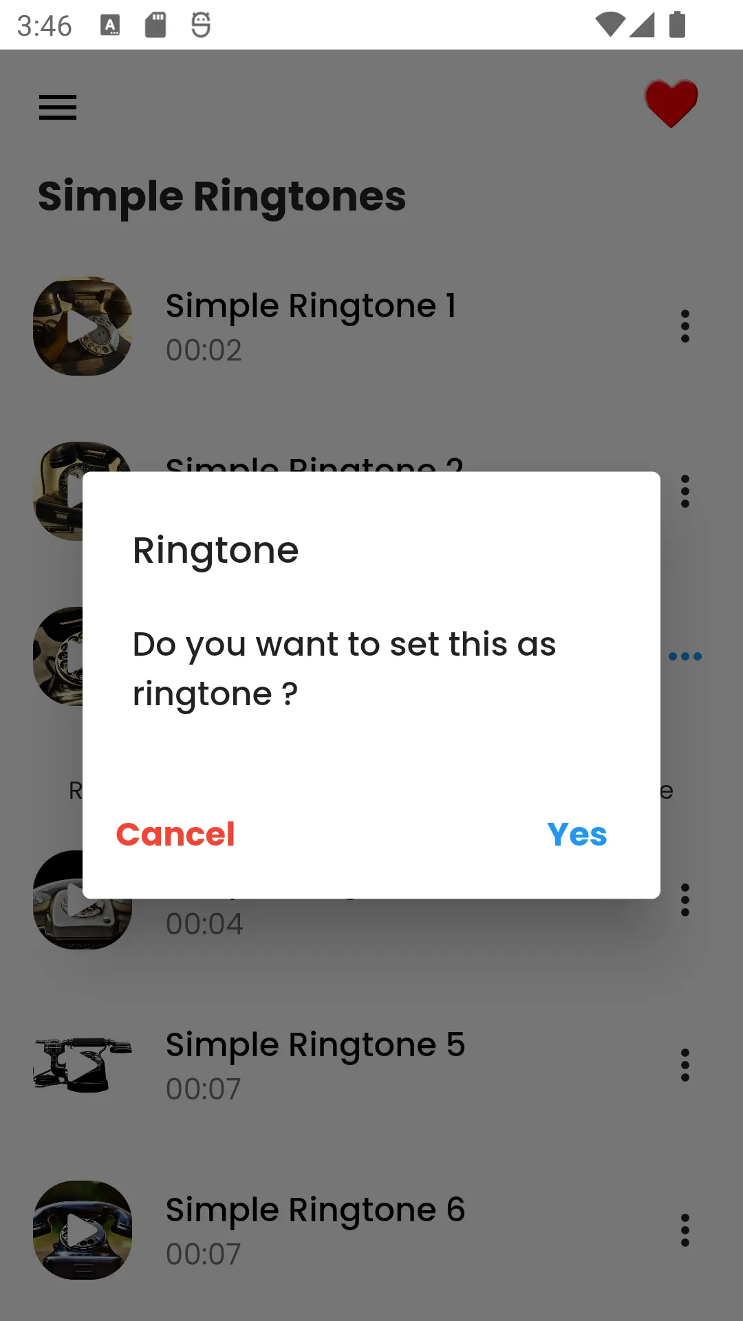 Super Simple Ringtones | Indus Appstore | Screenshot