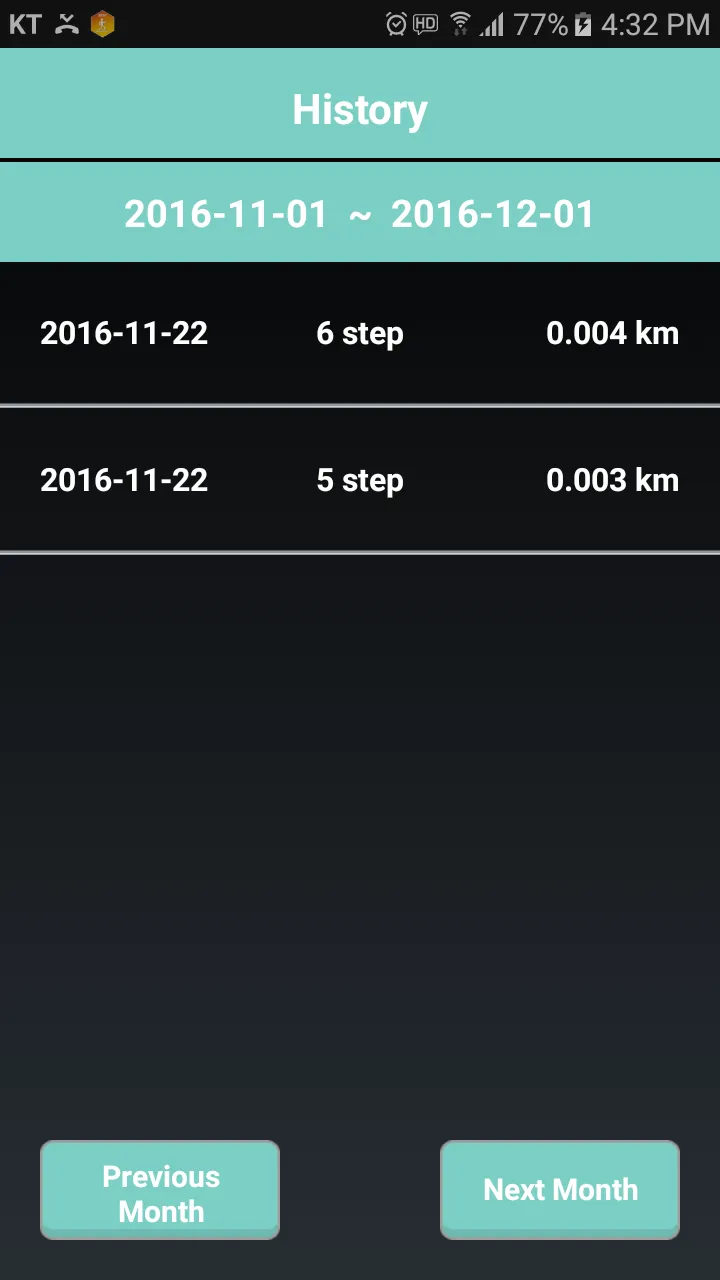 Pedometer | Indus Appstore | Screenshot