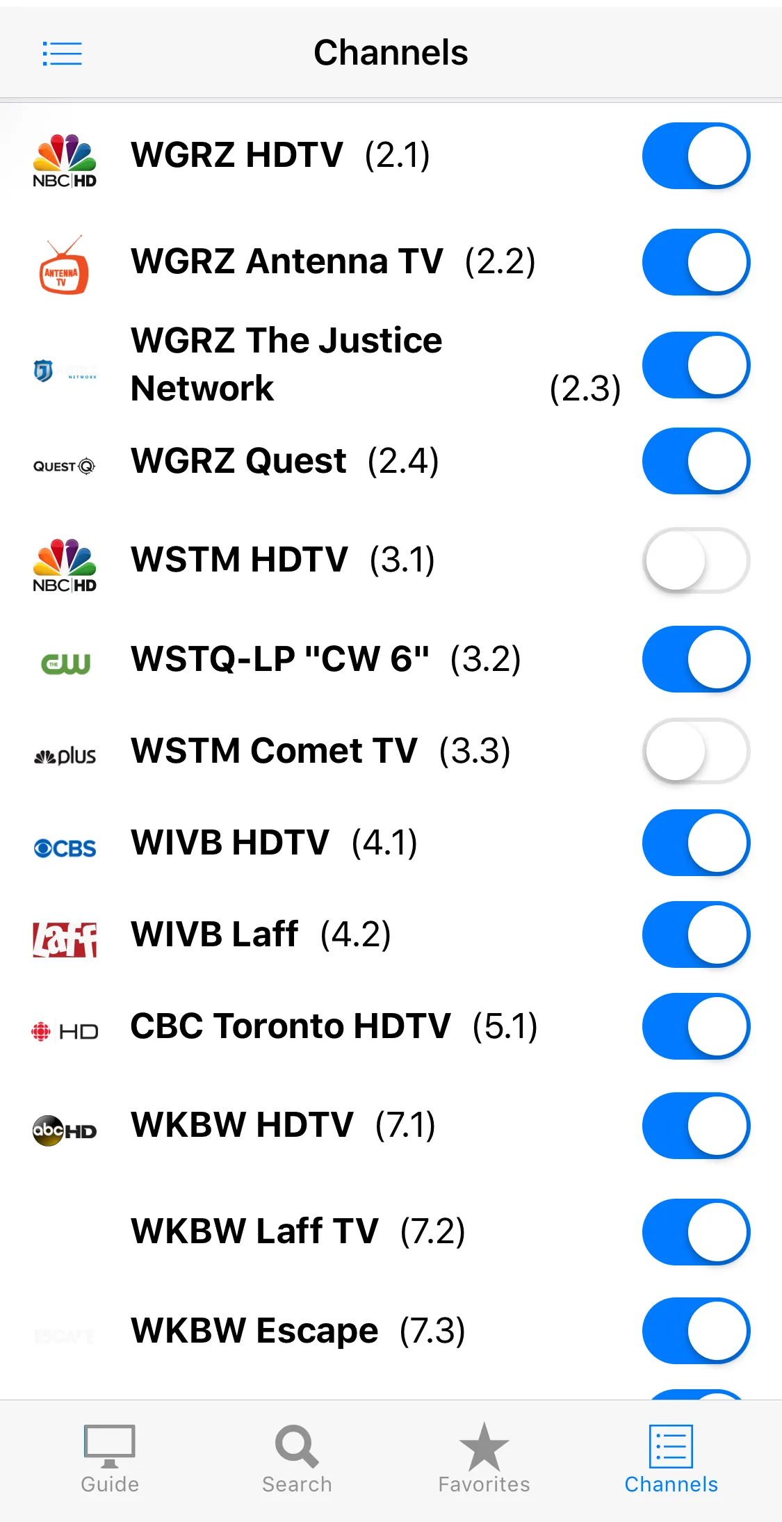 TV Listings Guide Canada | Indus Appstore | Screenshot