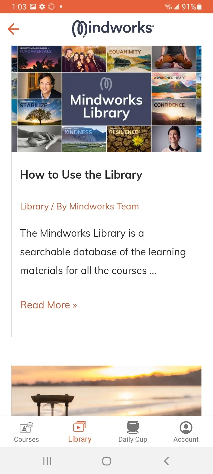 Mindworks Meditation Courses | Indus Appstore | Screenshot