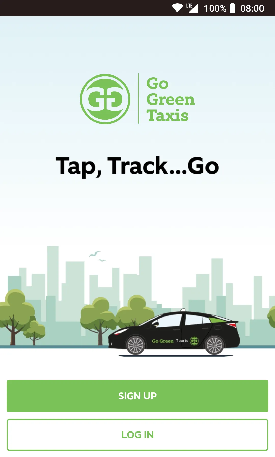 Go Green Taxis | Indus Appstore | Screenshot