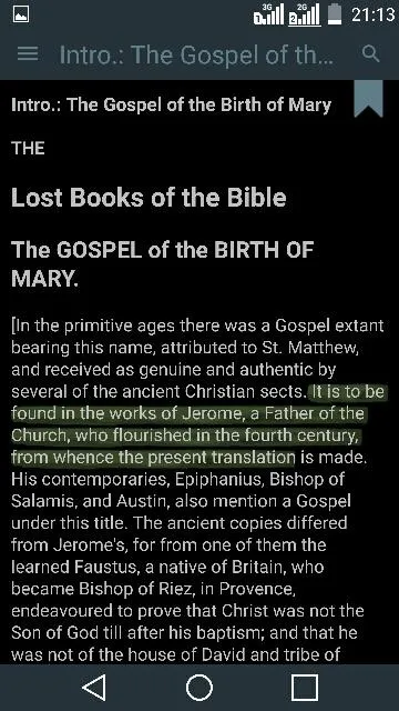 Lost Books of the Bible | Indus Appstore | Screenshot