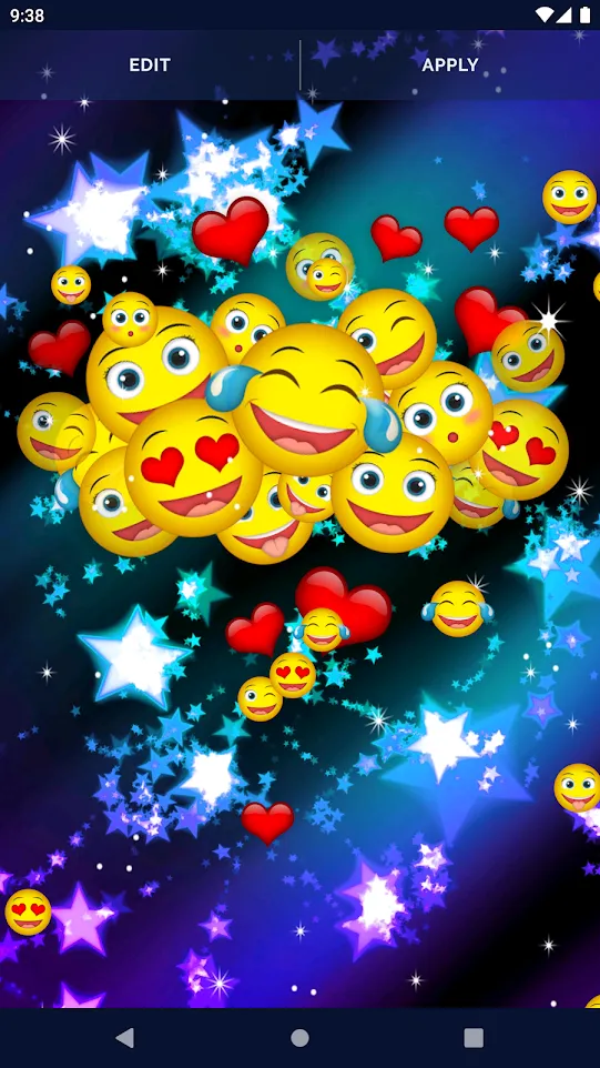 Cute Emoji Live Wallpaper | Indus Appstore | Screenshot