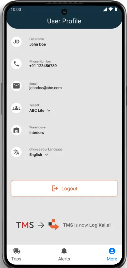 Logikal (formerly TMS) | Indus Appstore | Screenshot