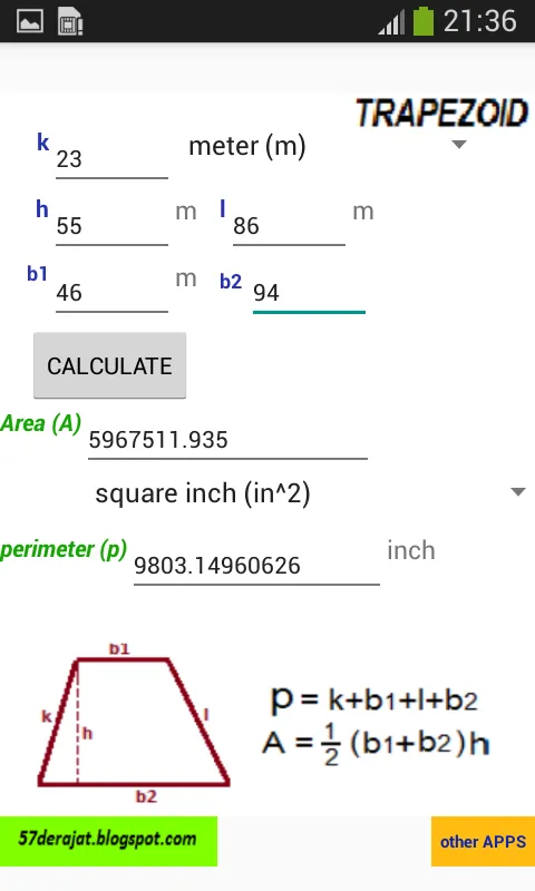 Area, Perimeter, Circumference | Indus Appstore | Screenshot