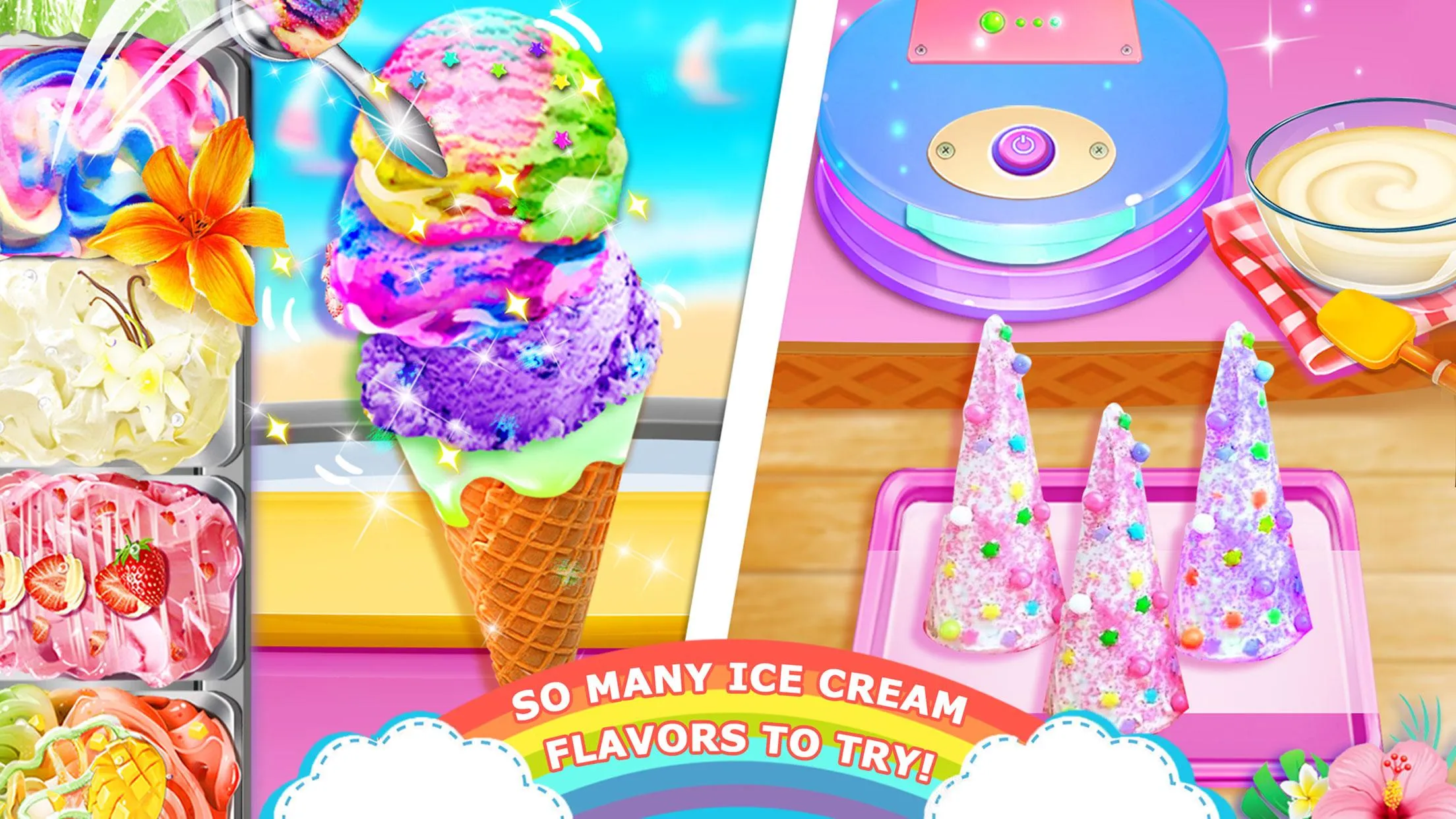 Unicorn Chef Ice Cooking Games | Indus Appstore | Screenshot