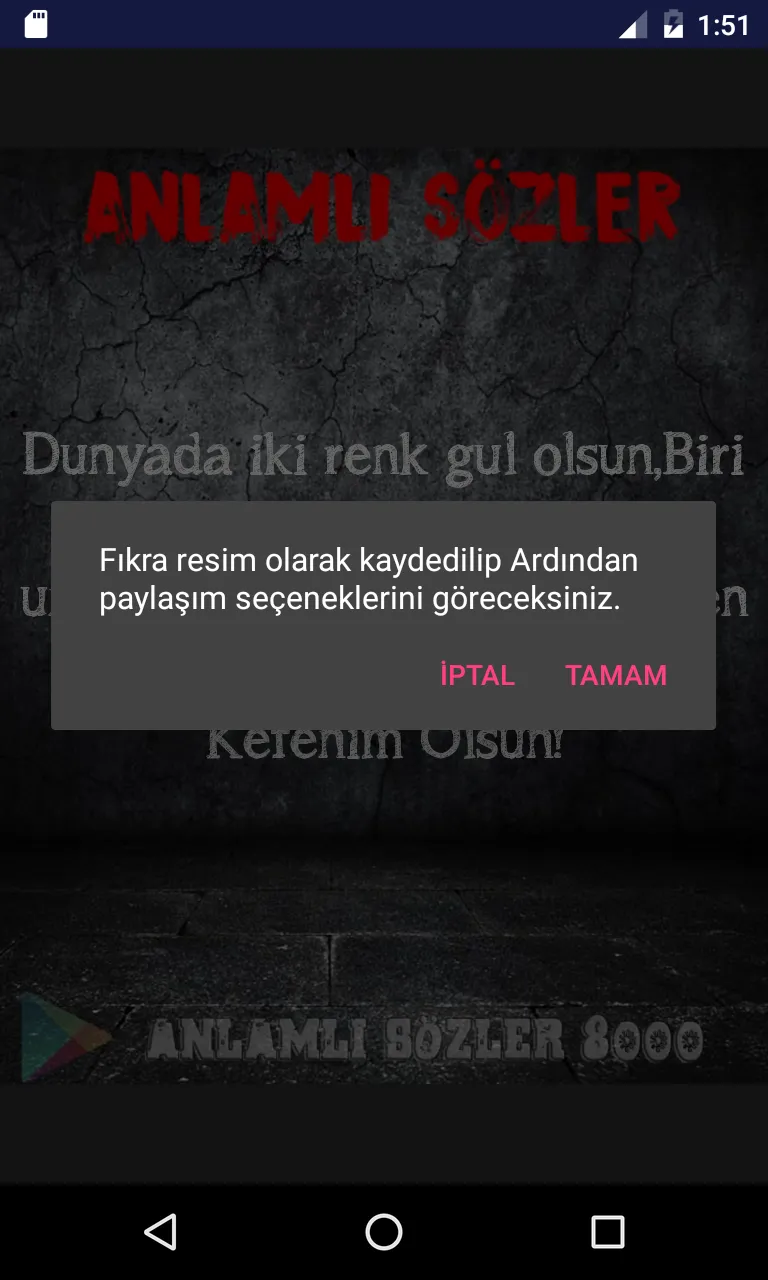 Anlamlı Sözler | Indus Appstore | Screenshot